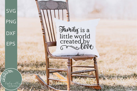 Family SVG-Family Quote SVG-Love SVG SVG Linden Valley Designs 
