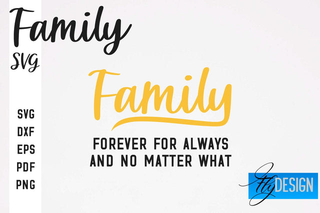 Family SVG | Family Quotes SVG Design | Fanny Family SVGs SVG Fly Design 