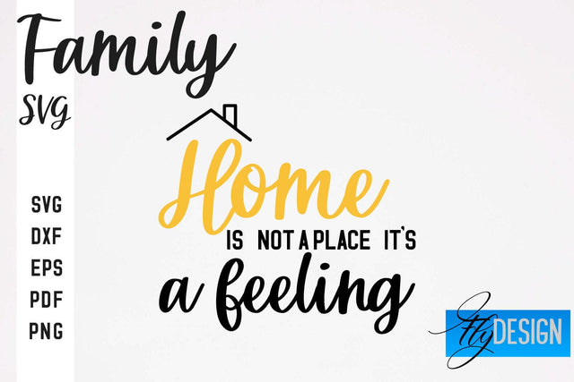 Family SVG | Family Quotes SVG Design | Fanny Family SVGs SVG Fly Design 
