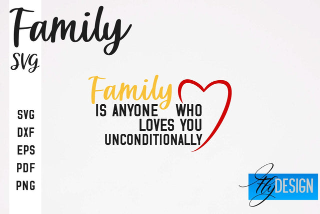 Family SVG | Family Quotes SVG Design | Fanny Family SVGs SVG Fly Design 