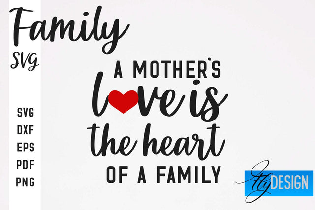 Family SVG | Family Quotes SVG Design | Fanny Family SVGs SVG Fly Design 