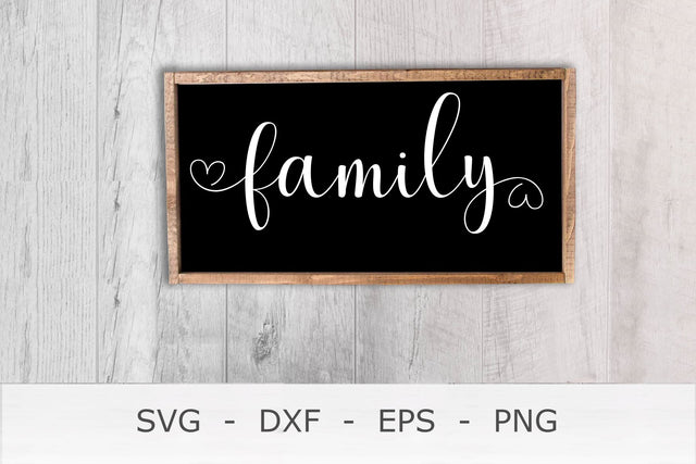 Family svg - Family Svg Files for Cricut & silhouette SVG Chamsae Studio 