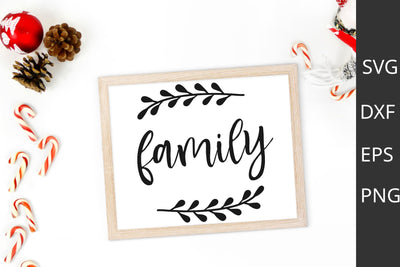 family svg for silhuette SVG Chamsae Studio 