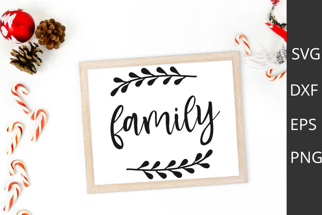 family svg for silhuette SVG Chamsae Studio 