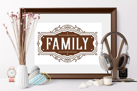 Family SVG Quote cut file SVG Zoya Miller 