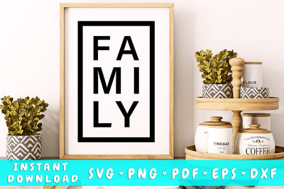 Family SVG SVG HappyDesignStudio 