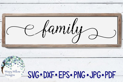 Family SVG Wispy Willow Designs 