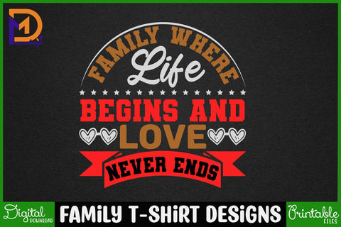 Family T-shirt Designs-Family Svg - Family Cut File - Family Svg Bundle - Family Quote Svg - Family Saying Svg - Family Design SVG SH_Tee store 