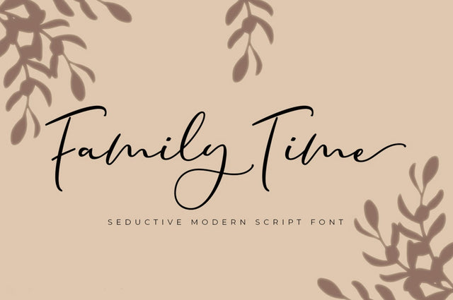 Family Time Font Akrt Std 
