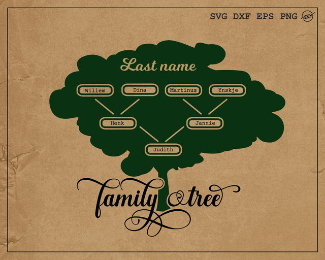 Family tree svg SVG Boertiek 