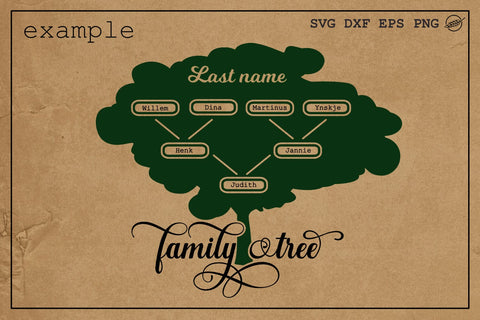 Family tree svg SVG Boertiek 