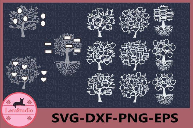 Family Tree SVG SVG Lerastudio 