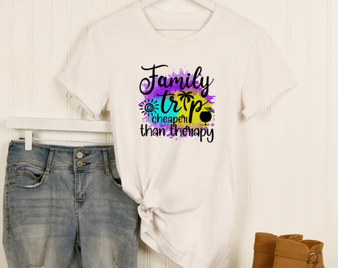 Family Trip 2023 Sublimation Designs Bundle, 6 Family Trip PNG Files, Family Trip Cheaper Than Therapy PNG, Family Vacation 2023 PNG Sublimation HappyDesignStudio 