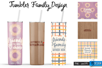 Family Tumblers | Family Quotes Sublimation | PNG 20 Oz Tumbler | Tumbler Wrap Sublimation Fly Design 