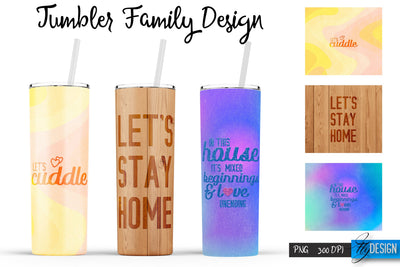 Family Tumblers | Family Quotes Sublimation | PNG 20 Oz Tumbler | Tumbler Wrap Sublimation Fly Design 