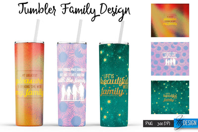 Family Tumblers | Family Quotes Sublimation | PNG 20 Oz Tumbler | Tumbler Wrap Sublimation Fly Design 