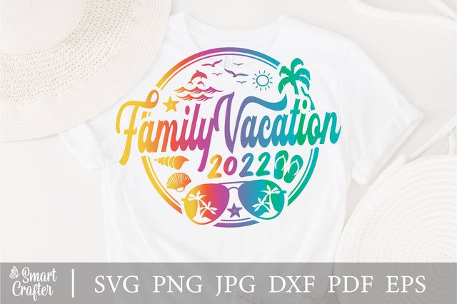 Family vacation 2022 svg, beach vacay Png, digital cricut files, family shirts svg, family trip svg, family vacation tees svg, group shirt SVG Fauz 