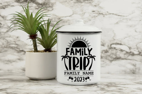 Family Vacation 2023 SVG Bundle SVG DESIGNS DARK 