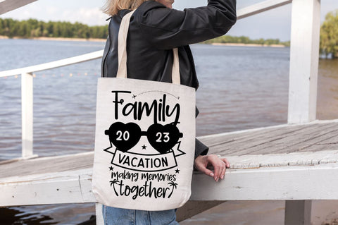 Family Vacation 2023 SVG Bundle SVG DESIGNS DARK 