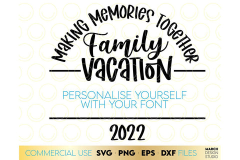 Family Vacation Sign | Vacation Mode | Family Sign SVG March Design Studio 