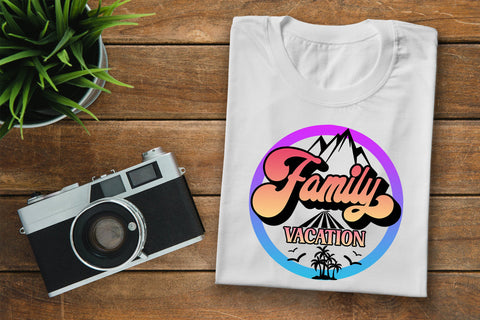 Family Vacation Sublimation Design Sublimation Happy Printables Club 