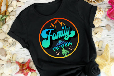 Family Vacation Sublimation Design Sublimation Happy Printables Club 
