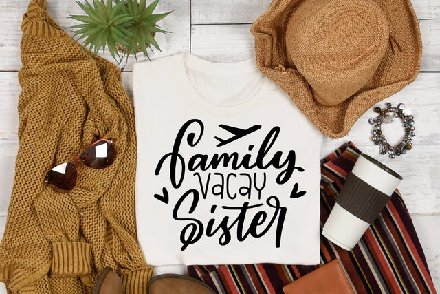 Family Vacay Sister SVG SVG dapiyupi store 