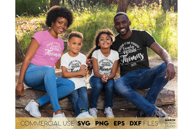 Family Wedding Sign | Family Vacation SVG March Design Studio 