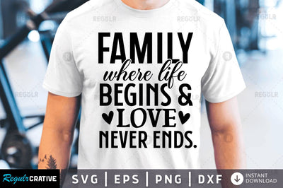 Family where life begins and SVG SVG Regulrcrative 