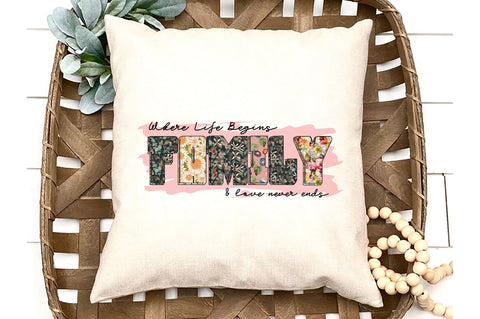 Family, Where Life Begins Sublimation Sublimation Jagonath Roy 