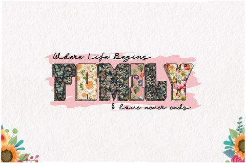 Family, Where Life Begins Sublimation Sublimation Jagonath Roy 