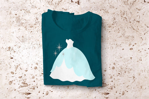Fancy Ballgown Duo SVG Designed by Geeks 
