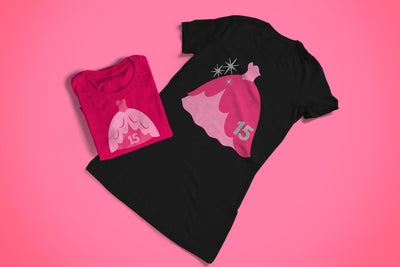 Fancy Ballgown Duo SVG Designed by Geeks 