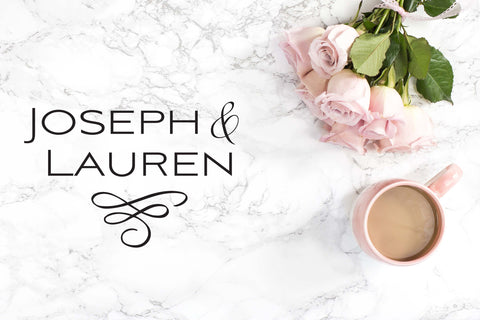 Fancy Calligraphy Flourishes Dingbat Font TTF & OTF Font Maple & Olive Designs 