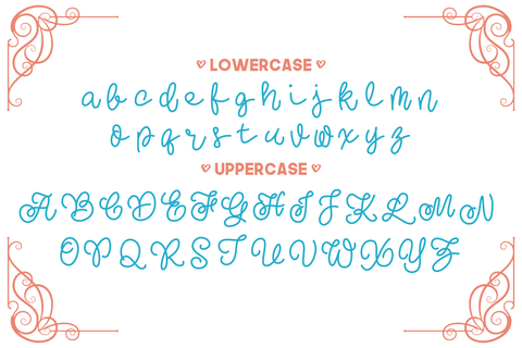 Fancy Finesse Lettering Font SavanasDesign 