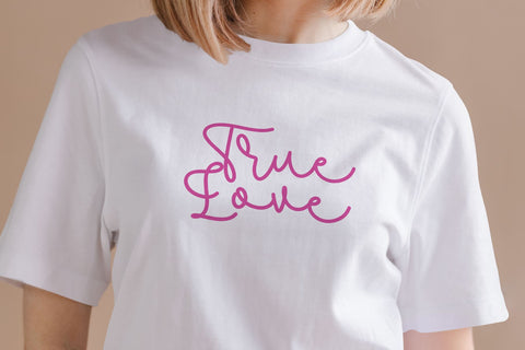 Fancy line - monoline font Font letterbeary 