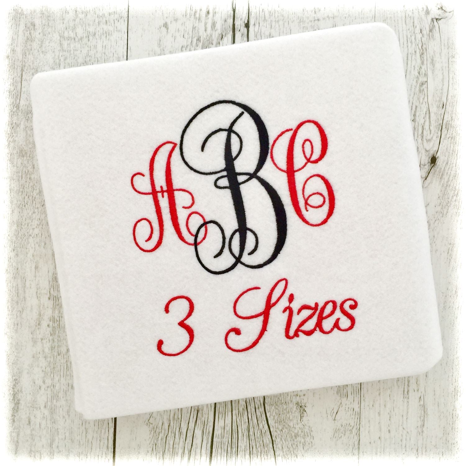 Embroidery Fonts Bundle Machine Embroidery Monogram Fonts 