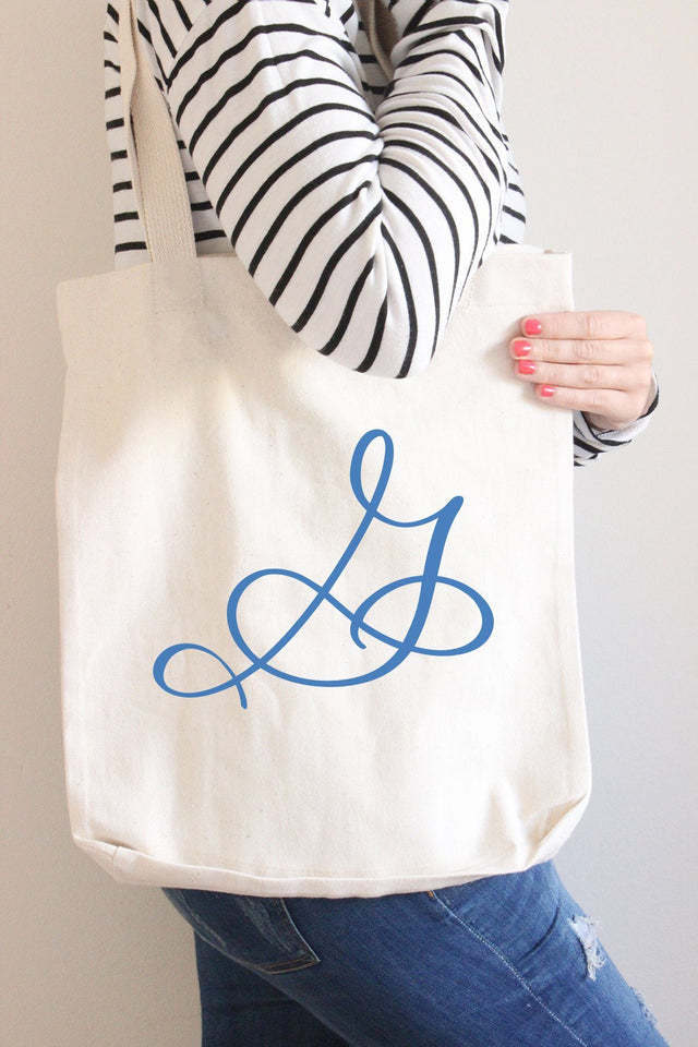 Fancy Monogram G Hand Lettered Calligraphy Cut File SVG Cursive by Camille 