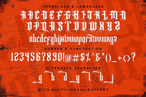 Fancy Quisley - Blackletter Font Font StringLabs 