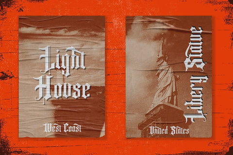 Fancy Quisley - Blackletter Font Font StringLabs 