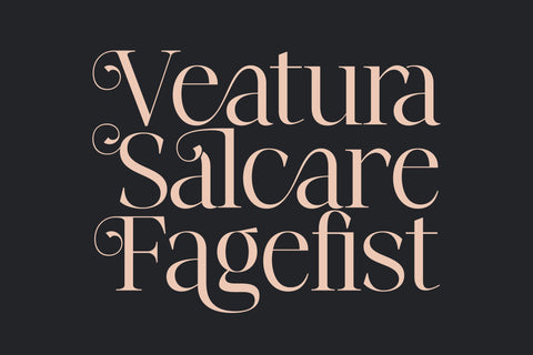 fangira Typeface Font Storytype Studio 