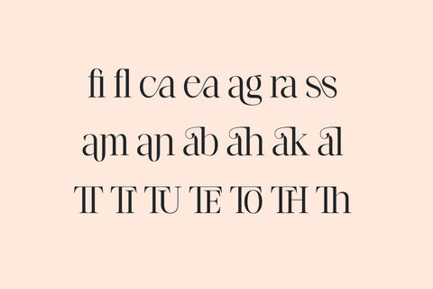 fangira Typeface Font Storytype Studio 