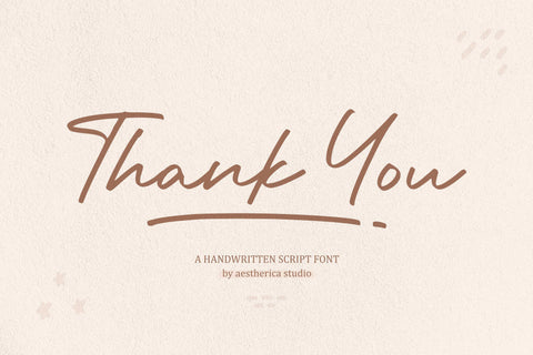 Fantasie Font Aestherica Studio 