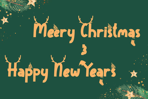 Fantastic Christmas Font Prasetya Letter 