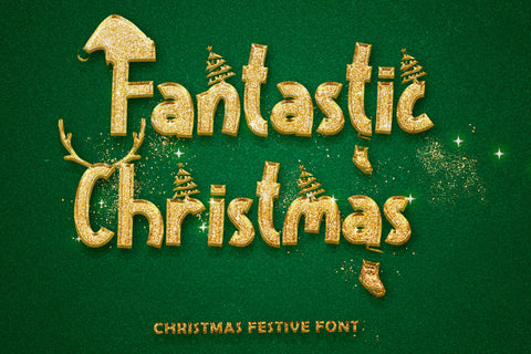 Fantastic Christmas Font Prasetya Letter 