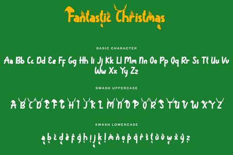 Fantastic Christmas Font Prasetya Letter 