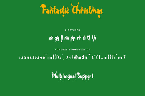 Fantastic Christmas Font Prasetya Letter 