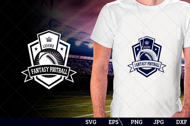 Fantasy football legend Superbowl Football Sayings svg file for cutting, cricut silhouette cameo designs for mom/dad tshirt SVG Loveleen Kaur 