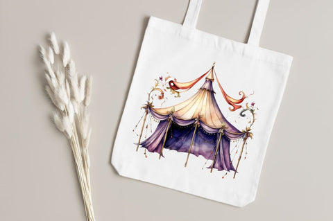 Fantasy Magical Spell Tent Clipart Sublimation Regulrcrative 