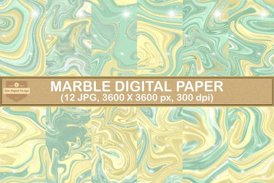 Fantasy Marble Digital Papers Backgrounds Digital Pattern SineDigitalDesign 